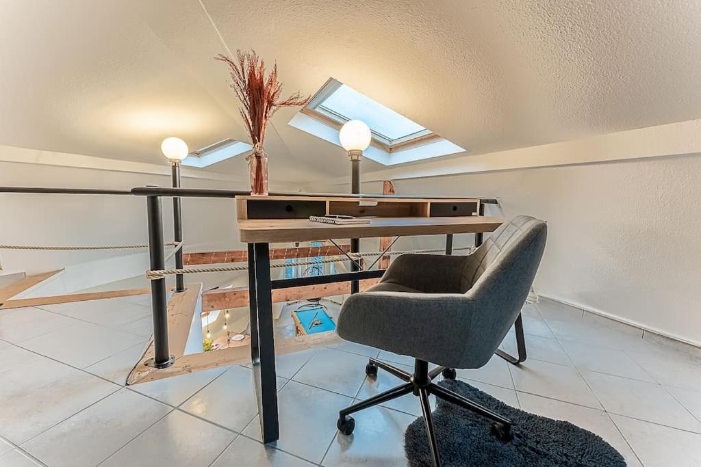 Loft Mit Billard-Tisch Und Ps4 Leilighet Wuppertal Eksteriør bilde