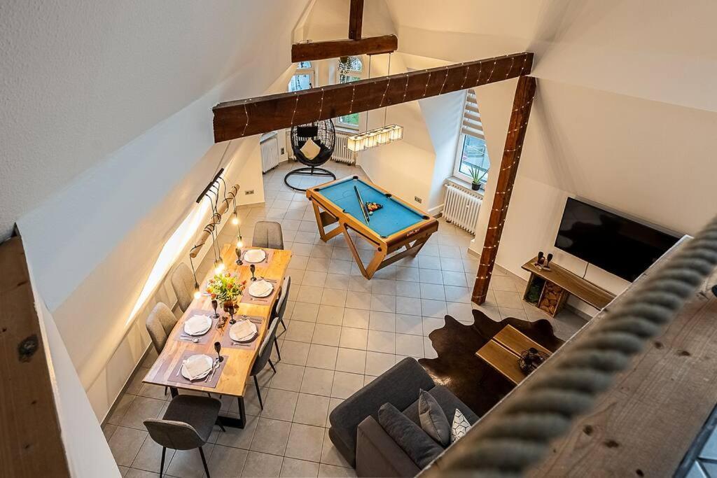Loft Mit Billard-Tisch Und Ps4 Leilighet Wuppertal Eksteriør bilde